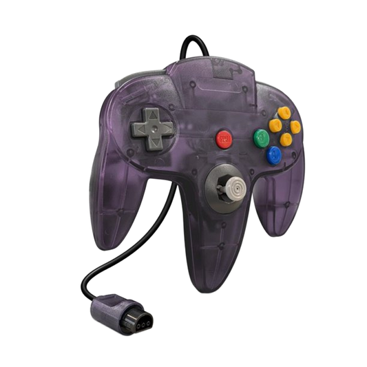 Tomee N64®専用有線コントローラ【Amethyst Purple】