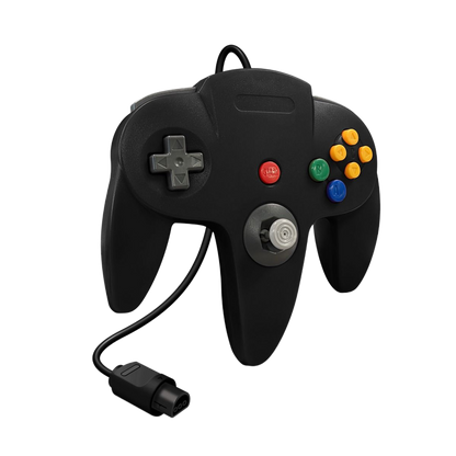 Tomee N64®専用有線コントローラ【Black】