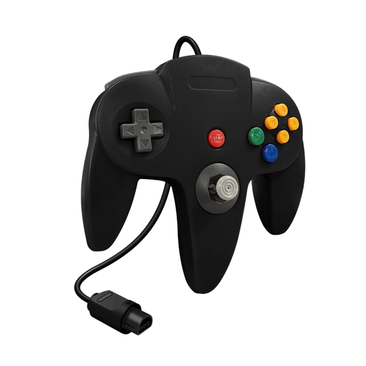 Tomee N64®専用有線コントローラ【Black】