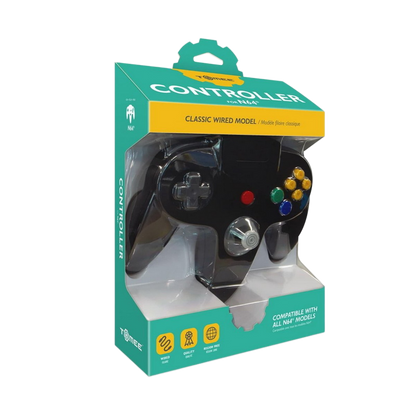 Tomee N64®専用有線コントローラ【Black】