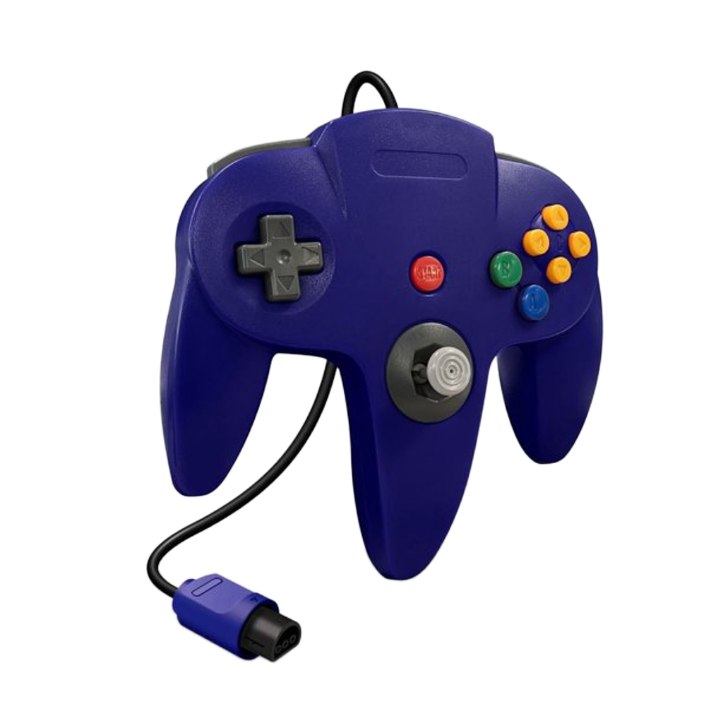 Tomee N64®専用有線コントローラ【Blue】