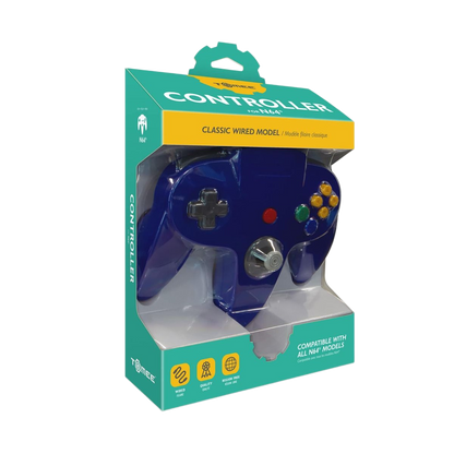 Tomee N64®専用有線コントローラ【Blue】