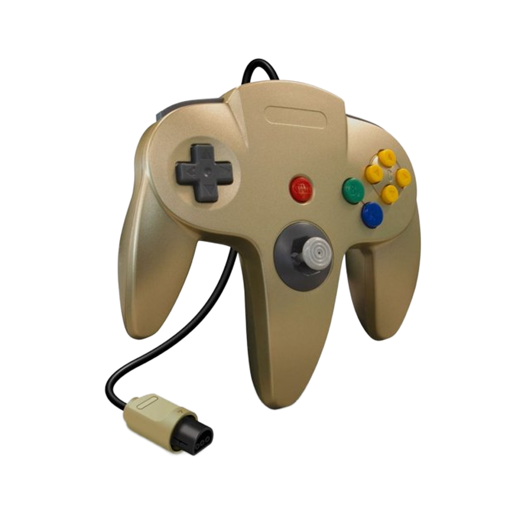 Tomee N64®専用有線コントローラ【Gold】