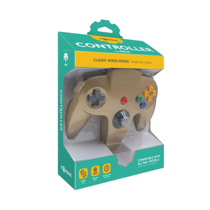 Tomee N64®専用有線コントローラ【Gold】