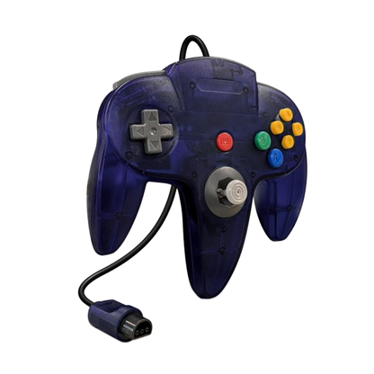 Tomee N64®専用有線コントローラ【Grape】