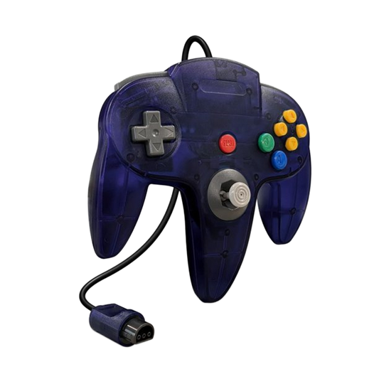 Tomee N64®専用有線コントローラ【Grape】
