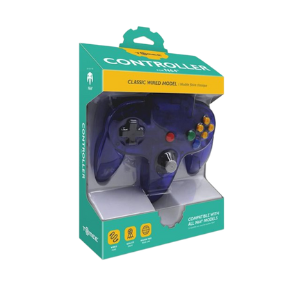 Tomee N64®専用有線コントローラ【Grape】