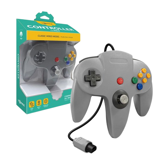 Tomee N64®専用有線コントローラ【Gray】