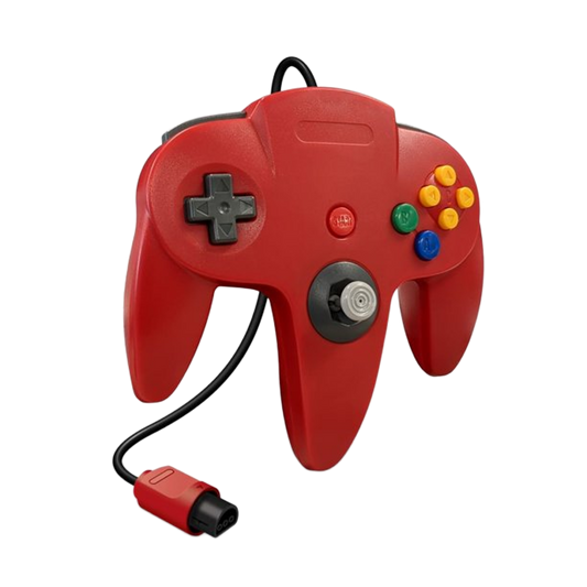 Tomee N64®専用有線コントローラ【Red】