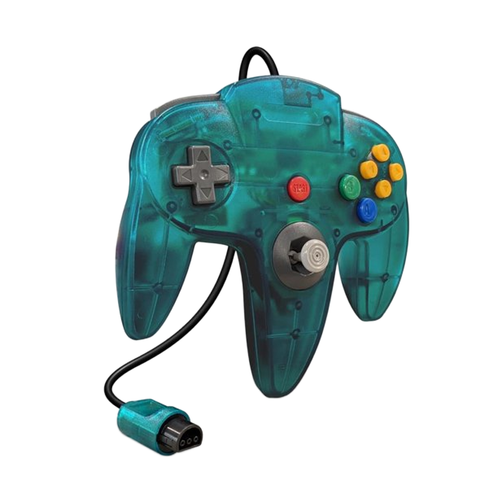 Tomee N64®専用有線コントローラ【Turquoise】