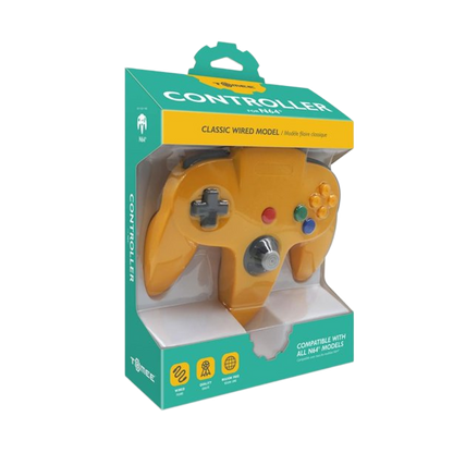 Tomee N64®専用有線コントローラ【Yellow】