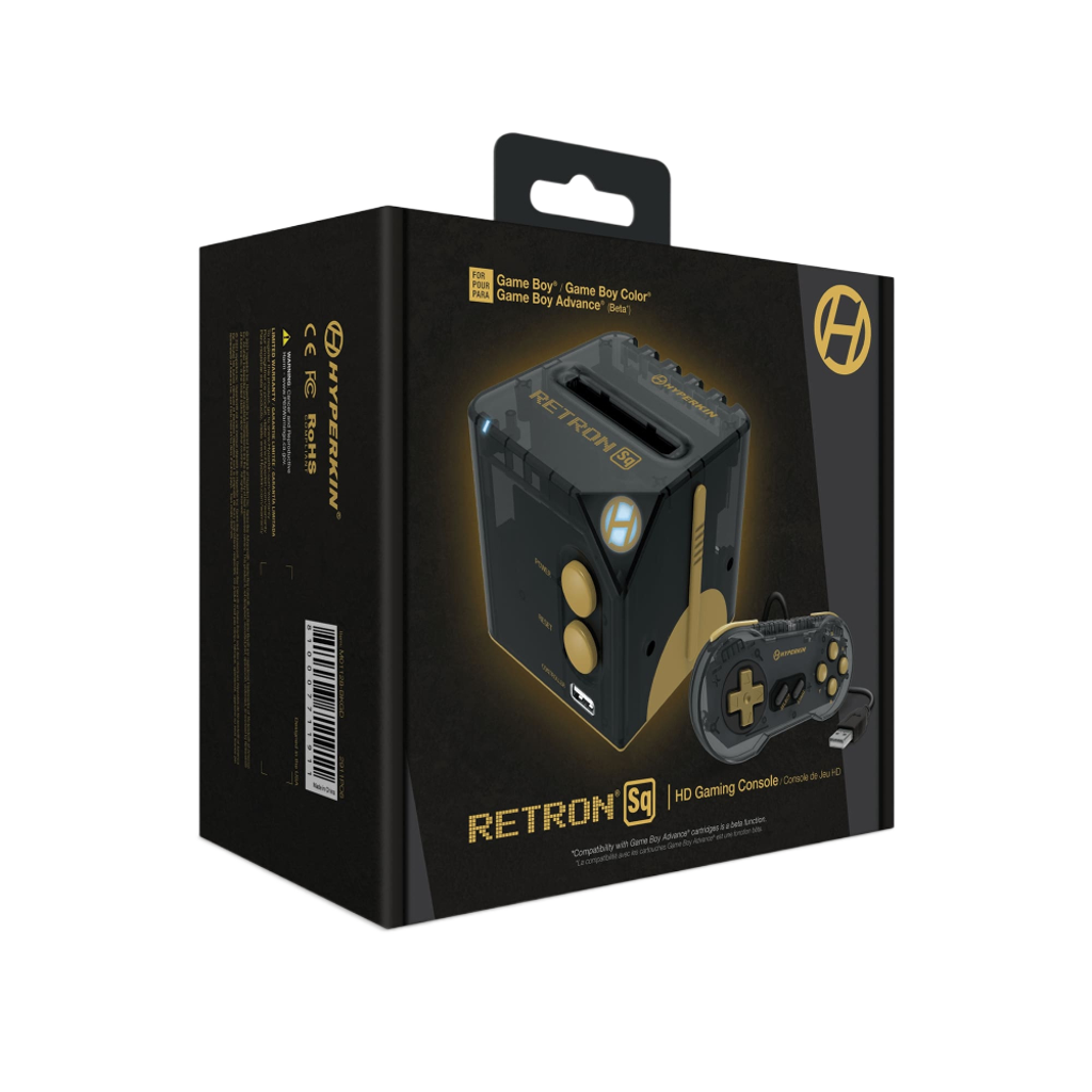 HYPERKIN RetroN Sq HDゲームコンソール ブラック【ゲームボーイ