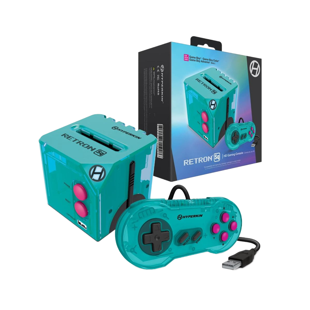 HYPERKIN RetroN Sq HDゲームコンソール ハイパービーチ【ゲームボーイ