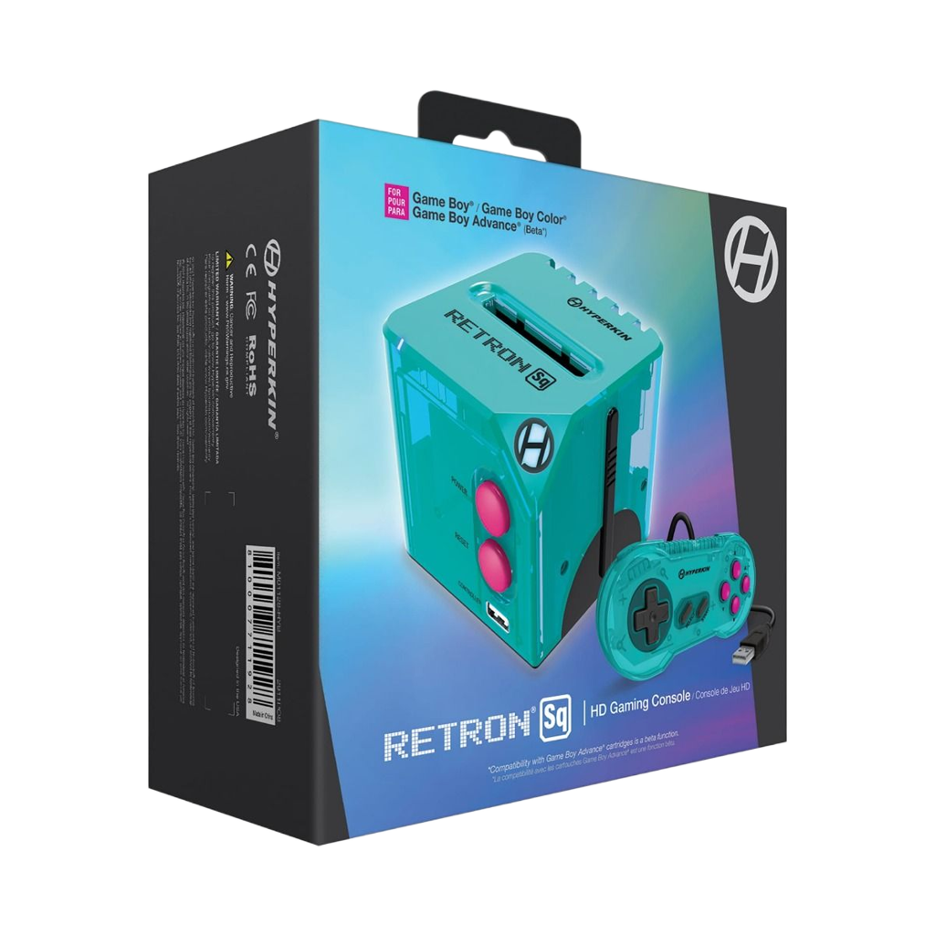 HYPERKIN RetroN Sq HDゲームコンソール ハイパービーチ【ゲームボーイ HYPERKIN RetroN Sq HDゲームコンソール ハイパービーチ【ゲームボーイ