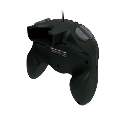 N64® 有線コントローラ オリジナルポート　ハイパキン　フリートアドミラル Hyperkin Fleet Admiral N64 Wired Controller スモークグレー