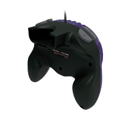 N64® 有線コントローラ オリジナルポート　ハイパキン　フリートアドミラル Hyperkin Fleet Admiral N64 Wired Controller パープル