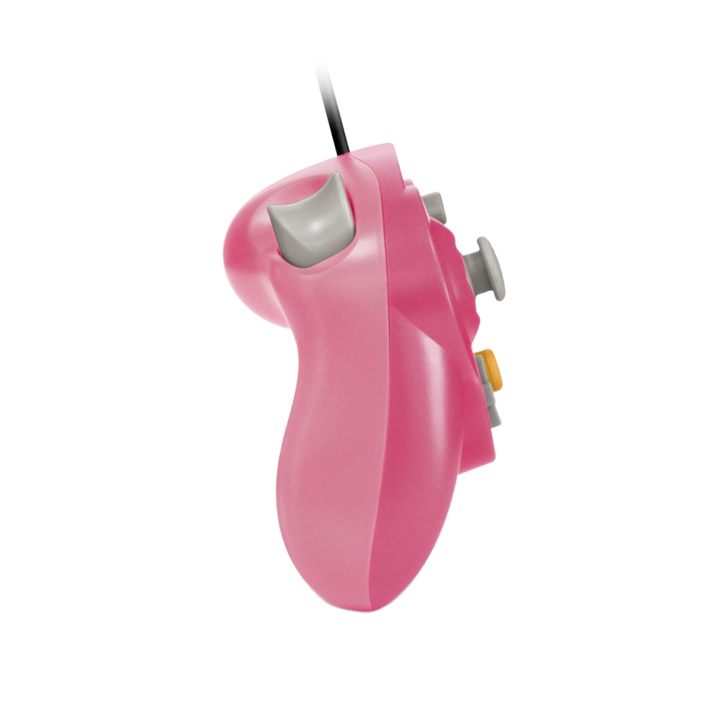 CirKa 有線コントローラー ピンク｜GameCube/Wii用 振動機能搭載 デュアルアナログスティック【どれでも2個まとめ買いで送料無料対象商品】