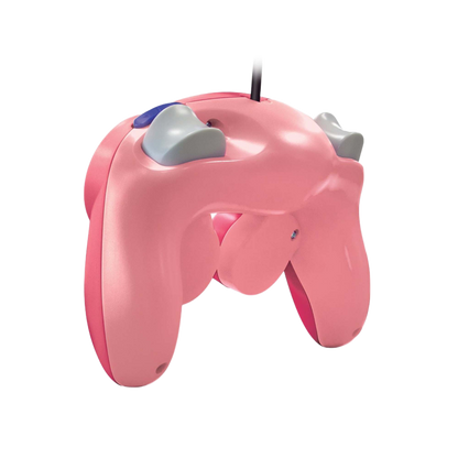 CirKa 有線コントローラー ピンク｜GameCube/Wii用 振動機能搭載 デュアルアナログスティック【どれでも2個まとめ買いで送料無料対象商品】