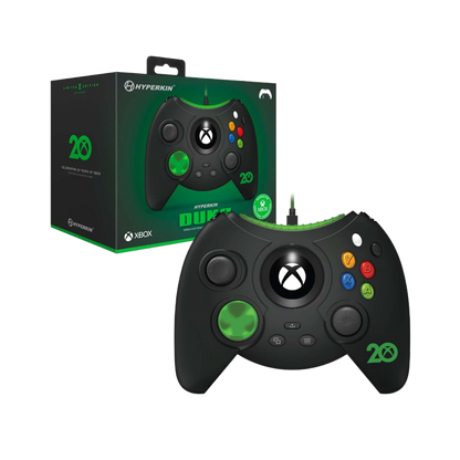 Hyperkin Duke 有線コントローラー Xbox Xbox Series X|S/One/Windows 10/11対応 公認ライセンス品 初代Xbox起動アニメ再生LCD搭載 ブラック