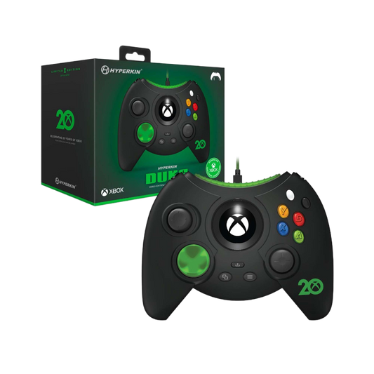 Hyperkin Duke 有線コントローラー Xbox Xbox Series X|S/One/Windows 10/11対応 公認ライセンス品 初代Xbox起動アニメ再生LCD搭載 ブラック