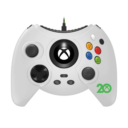 Hyperkin Duke 有線コントローラー Xbox Xbox Series X|S/One/Windows 10/11対応 公認ライセンス品 初代Xbox起動アニメ再生LCD搭載 ホワイト