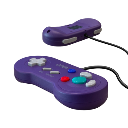 Hyperkin Cirka™ デジタルコントローラー for Nintendo GameCube™ (GC) - パープル | レトロゲームアクセサリー | Wii™互換 対応 | 高品質サードパーティ製コントローラー【どれでも2個まとめ買いで送料無料対象商品】