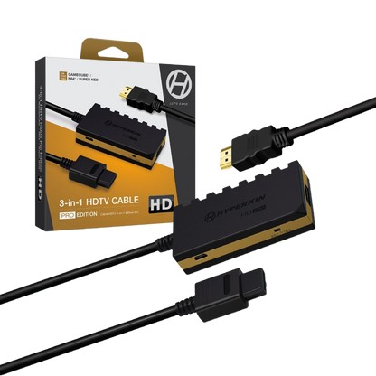 HYPERKIN / ハイパキン HDMIコンバータ & ケーブル GameCube®/ N64®/ SNES® 3-in-1 Pro Edition