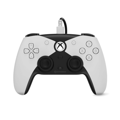 Hyperkin The Competitor 有線コントローラー ホワイト｜Xbox Series X|S／One 用｜ホールエフェクト・背面ボタン・インパルストリガー