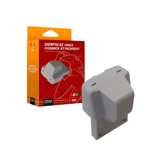 Hyperkin GigaPulse™ フォースフィードバックアタッチメント for Nintendo 64™ (N64) - Cirkaコントローラー対応 レトロゲーム用振動パック アクション＆レースゲームに最適