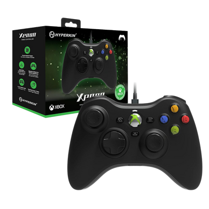 Hyperkin Xenon Wired Controller（ハイパーキン ゼノン 有線コントローラー）｜Xbox One/Xbox Series X・S/Windows10・11対応 Xbox公式ライセンス取得 着脱式USB Type-Cケーブル 3.5mmヘッドセットジャック搭載 高精度インパルストリガー 振動フィードバック 全5色