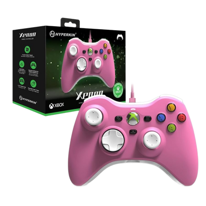 Hyperkin Xenon Wired Controller（ハイパーキン ゼノン 有線コントローラー）｜Xbox One/Xbox Series X・S/Windows10・11対応 Xbox公式ライセンス取得 着脱式USB Type-Cケーブル 3.5mmヘッドセットジャック搭載 高精度インパルストリガー 振動フィードバック 全5色