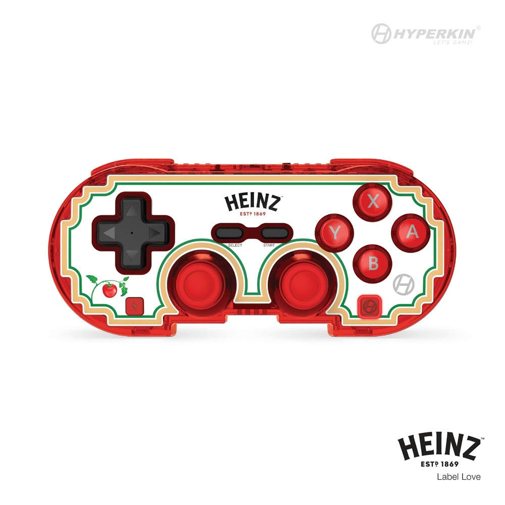 Hyperkin 限定版 ピクセルアート Bluetooth ワイヤレスゲームコントローラー｜公式ハインツ（ラベルラブ）エディション