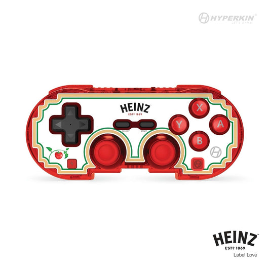 Hyperkin 限定版 ピクセルアート Bluetooth ワイヤレスゲームコントローラー｜公式ハインツ（ラベルラブ）エディション