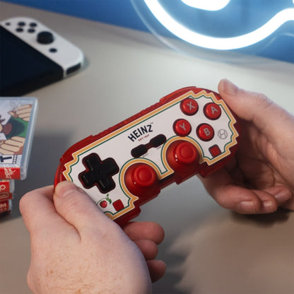 Hyperkin 限定版 ピクセルアート Bluetooth ワイヤレスゲームコントローラー｜公式ハインツ（ラベルラブ）エディション