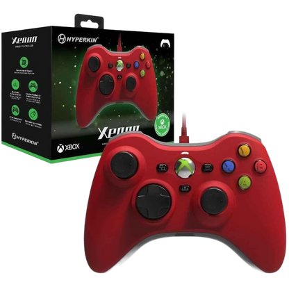 Hyperkin Xenon Wired Controller（ハイパーキン ゼノン 有線コントローラー）｜Xbox One/Xbox Series X・S/Windows10・11対応 Xbox公式ライセンス取得 着脱式USB Type-Cケーブル 3.5mmヘッドセットジャック搭載 高精度インパルストリガー 振動フィードバック 全5色