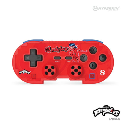 Hyperkin ピクセルアート Bluetooth コントローラー オフィシャル ミラキュラス エディション (Ladybug)