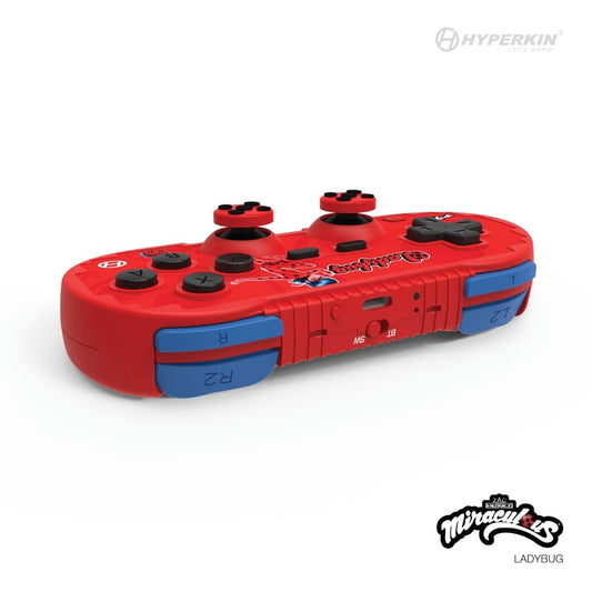 Hyperkin ピクセルアート Bluetooth コントローラー オフィシャル ミラキュラス エディション (Ladybug)