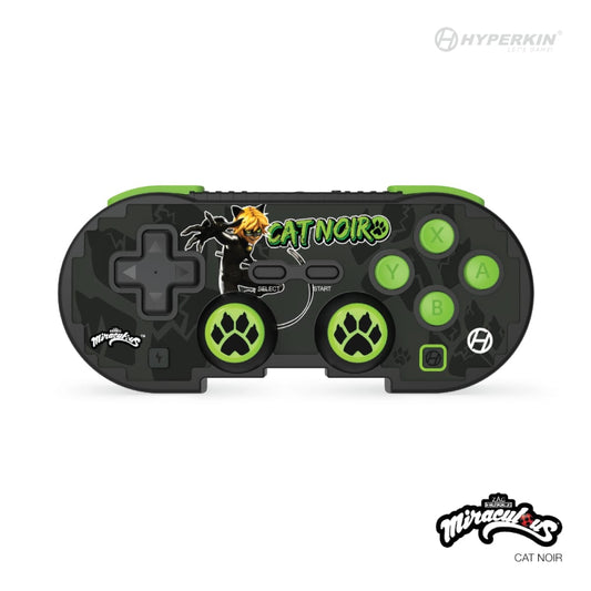 Hyperkin ピクセルアート Bluetooth ワイヤレスゲームコントローラー｜公式ミラキュラス シャノワール エディション