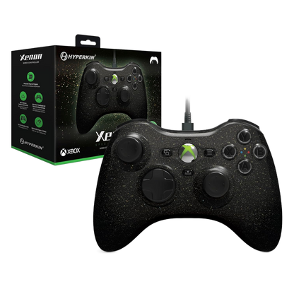 Hyperkin Xenon Wired Controller（ハイパーキン ゼノン 有線コントローラー）｜Xbox One/Xbox Series X・S/Windows10・11対応 Xbox公式ライセンス取得 着脱式USB Type-Cケーブル 3.5mmヘッドセットジャック搭載 高精度インパルストリガー 振動フィードバック 全5色