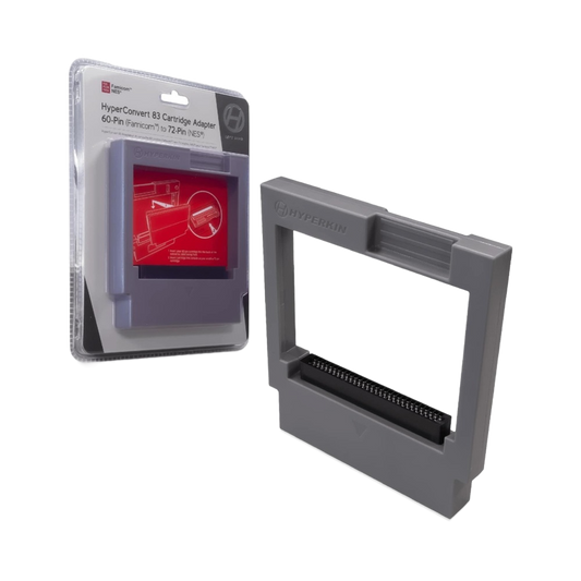Hyperkin HyperConvert 83/60ピン Famicom® to NES® カートリッジ変換アダプター｜日本版ファミコン用ゲームをNES®本体でプレイ可能に｜レトロゲーム互換アクセサリー