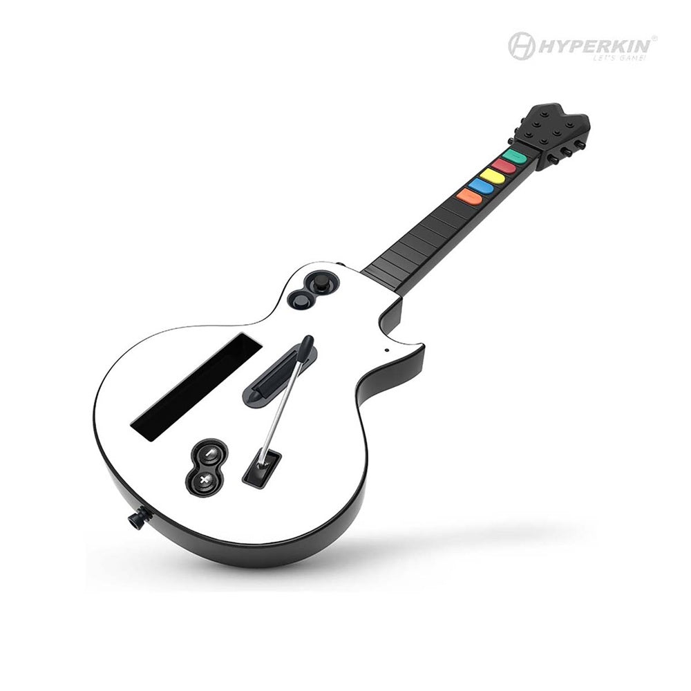 Hyperkin Hyper Strummer ワイヤレスギターコントローラー for Wii®｜リズムゲーム対応｜Guitar Hero™やRock Band™で本格プレイ｜Wii Remote™スロット搭載