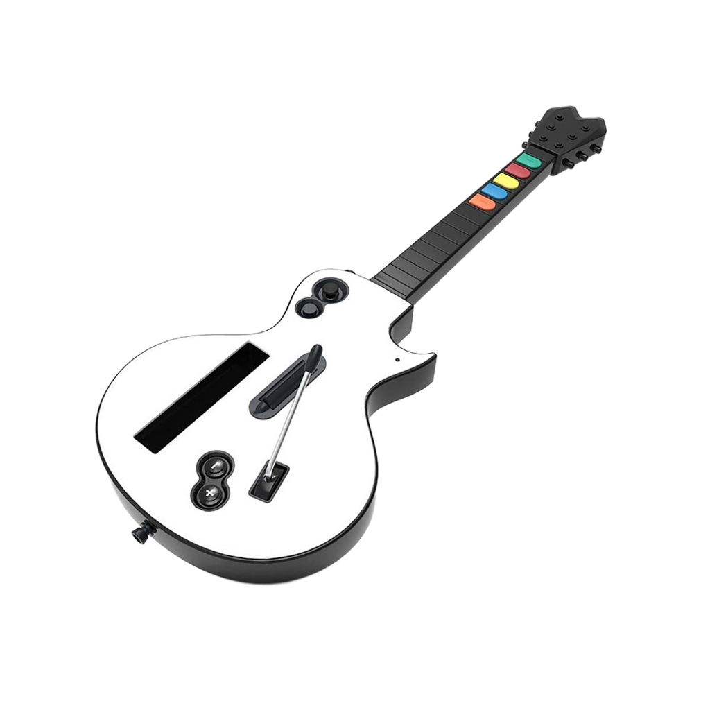 Hyperkin Hyper Strummer ワイヤレスギターコントローラー for Wii®｜リズムゲーム対応｜Guitar Hero™やRock Band™で本格プレイ｜Wii Remote™スロット搭載