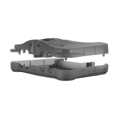 Hyperkin RepairBox カスタムカラー外装シェル スモークグレー｜N64™本体用交換ケースキット｜レトロゲーム機の修理・カスタマイズに最適｜ネジ・イジェクトパーツ付きフルセット【全3色】