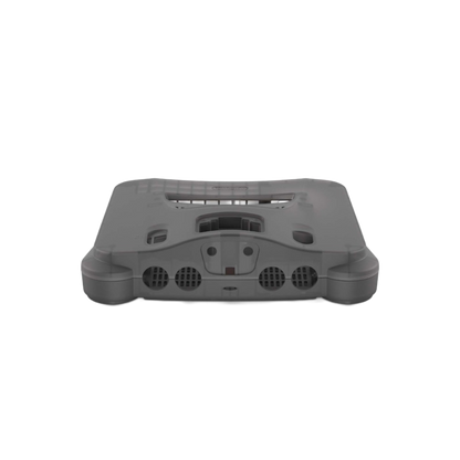 Hyperkin RepairBox カスタムカラー外装シェル スモークグレー｜N64™本体用交換ケースキット｜レトロゲーム機の修理・カスタマイズに最適｜ネジ・イジェクトパーツ付きフルセット【全3色】