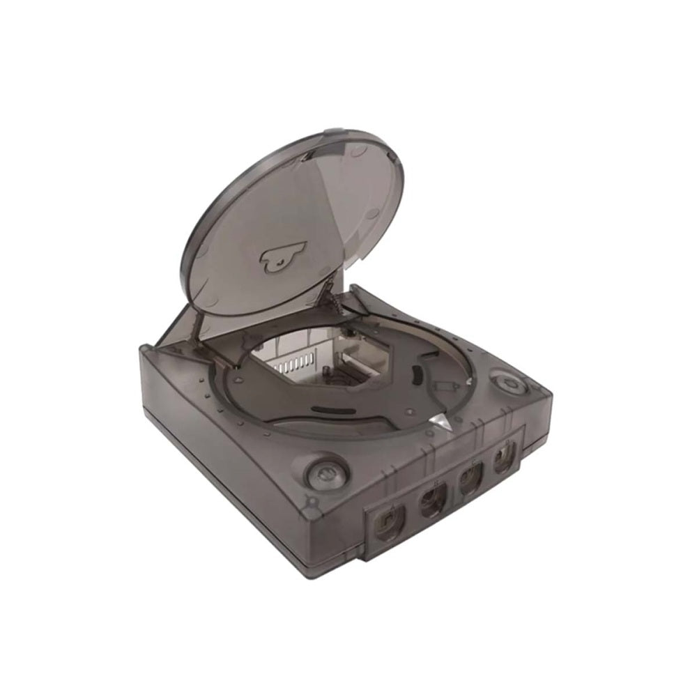 Hyperkin RepairBox カスタムカラー外装シェル スモークグレー｜SEGA Dreamcast™本体用 交換ケースセット｜レトロゲーム機の修理・カスタマイズに｜ネジ・ボタン付きフルパッケージ【全2色】