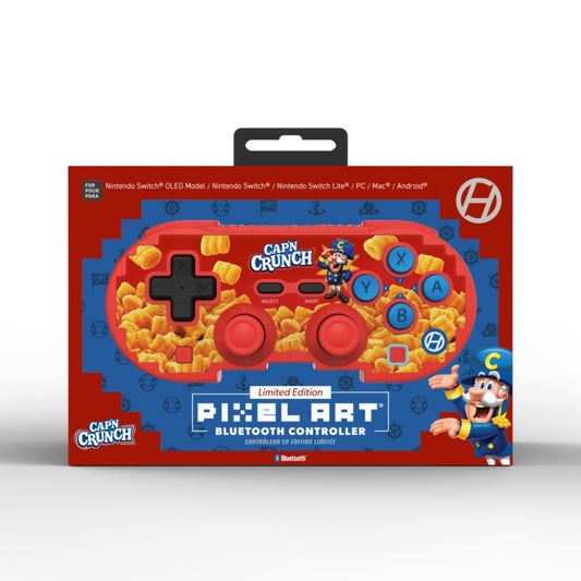 Hyperkin製 限定版 Cap'n Crunch公式ライセンス取得 ピクセルアート ワイヤレス Bluetooth コントローラー
