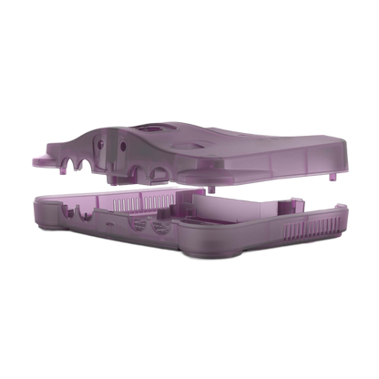 Hyperkin RepairBox カスタムカラー外装シェル パープル｜N64™本体用交換ケースキット｜レトロゲーム機の修理・カスタマイズに最適｜ネジ・イジェクトパーツ付きフルセット【全3色】
