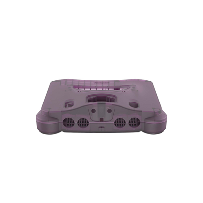 Hyperkin RepairBox カスタムカラー外装シェル パープル｜N64™本体用交換ケースキット｜レトロゲーム機の修理・カスタマイズに最適｜ネジ・イジェクトパーツ付きフルセット【全3色】