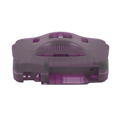 Hyperkin RepairBox カスタムカラー外装シェル パープル｜N64™本体用交換ケースキット｜レトロゲーム機の修理・カスタマイズに最適｜ネジ・イジェクトパーツ付きフルセット【全3色】