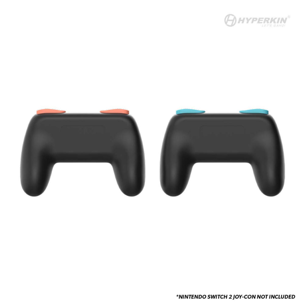 Hyperkin Proハンドルアタッチメント2個セット Nintendo Switch 2 Joy-Con専用 ブラック｜グリップ強化で快適操作＆長時間プレイに最適なアクセサリー
